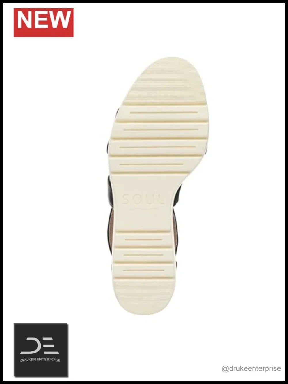 Naturalizer Goodtimes Strappy Wedge Sandal with Memory Foam Comfort, Open Toe